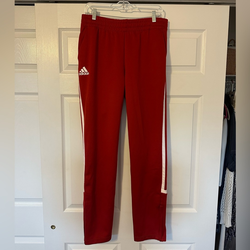 NC State Adidas Red Sweatpants